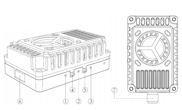 3.3G 4W UAV Videozender Lange Afstand Beeldoverdracht voor RC Onderdelen 3.3Ghz VTX Module 0