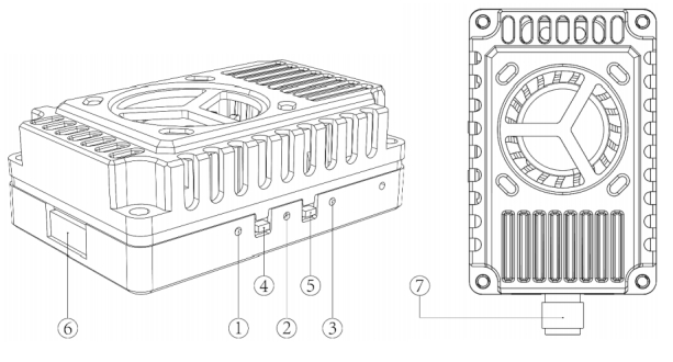 1.2G 4W UAV Video Transmitter 1.2Ghz FPV Long Range Video Link met 9 kanalen Ondersteuning IRC Tramp 0