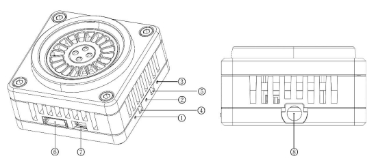 Krachtige 5W VTX 1.2G Drone Videozender FPV Beeldoverdracht 9CH 25mW 5000mW FPV VTX 0