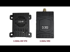 3.3Ghz FPV VTX 4W Video Transmitter voor lange afstand voor videoverbinding met drones DC 12V-36V