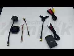 3.3G 6W Video Transmitter 3.3Ghz FPV VTX 8 kanalen Video Audio Transmissie op lange afstand