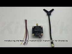 Nieuwe 2.2G Transmissie Transmitter voor drones 4.5W VTX Power Stable Image Verbeterde vliegervaring
