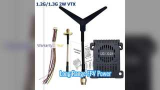 Kimpok 2W FPV VTX lange afstand 1080MHz-1360MHz