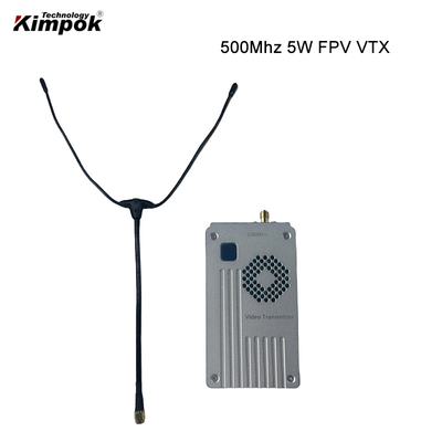 50-60 km Drone Video Transmitter 500MHz 5W Draadloze Video Transmitter