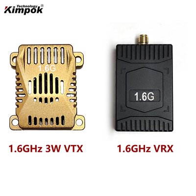 1.6G 1.7G 1.8g FPV VTX 3W Drone Video Transmitter Receiver met IRC-Trump