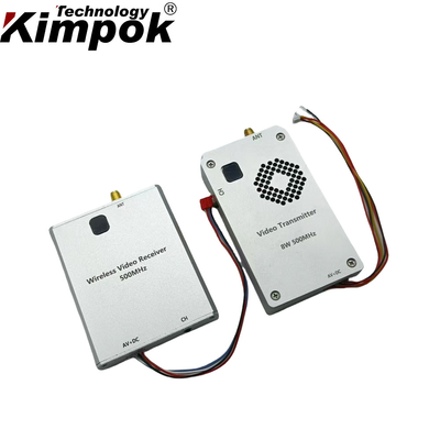 500M 8W analoge FPV VTX Drone draadloze videozender en -ontvanger 8 kanalen
