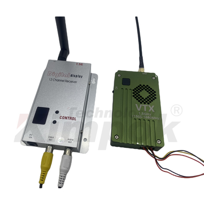 1.5GHz 8W Videozender Ontvanger 1.5G VRX voor RC FPV Racing Drone Krachtige VTX