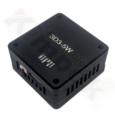 5W 3.3GHz draadloze videotransmitter High-speed Long-distance transmissie, stabiel signaal compatibel met de meeste drones, betrouwbare video transmissie accessoire voor FPV vliegen