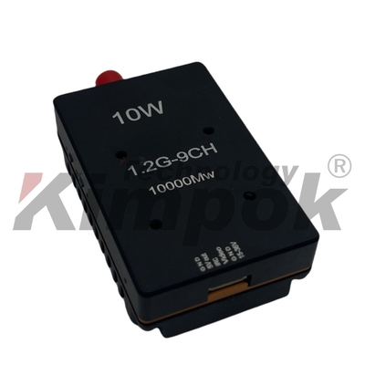 1.2 GHz 10W 9CH Draadloze Videozender Vermogen 1.2 GHz VTX voor FPV Zender Racing Drone 16g Lichtgewicht