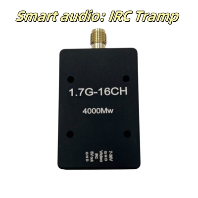 4W 1.7G 8 CH Ultra-Light FPV Transmitter Gewicht 25.85g Hoog vermogen 1.7Ghz VTX Low-Latency voor Racing Drone