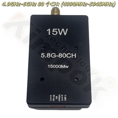 15W 5.8G Draadloze Videozender 5.8Ghz VTX Afstandsbediening Transmissie Drone Accessoires Hoog Vermogen 5.8GHz FPV