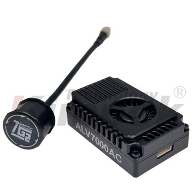 6.1-7.2G 7W 64CH FPV VTX videotransmitter voor langeafstandsdrones