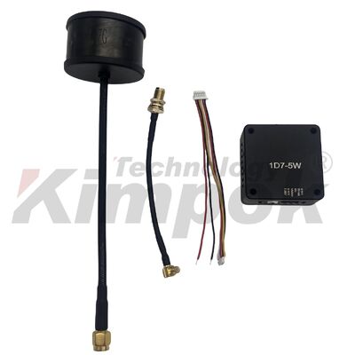1.7G 5W High Power FPV VTX draadloze AV-zender met aluminiumlegering voor analoge videotransmissie