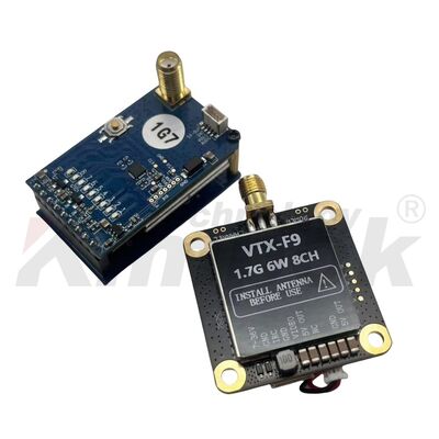 1.7GHz 6W FPV VTX Drone Video Transmitter met lage latentie voor langeafstandsvluchten