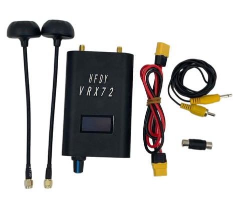 HFDY VRXFPV VTX draadloze videozender met een hoog transmissiekracht en een lage latentie geschikt voor drone racing en inspectie
