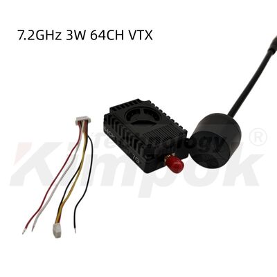 6.1-7.2GHz 3W High-Power 64-Channel FPV VTX Video Transmitter voor Drone HD Signal Transmission